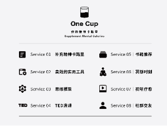 ONECUP你的精神卡路里